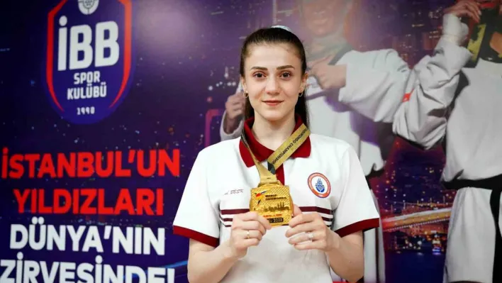 Merve Dinçel: 'Kariyerimin ikinci altın madalyasını Bakü'de elde etmek önemliydi'