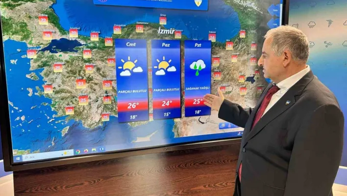 Meteoroloji Genel Müdürlüğü: 'Pazartesi günü öğle saatlerinden itibaren yeni yağışlı havanın etkisine giriyoruz'