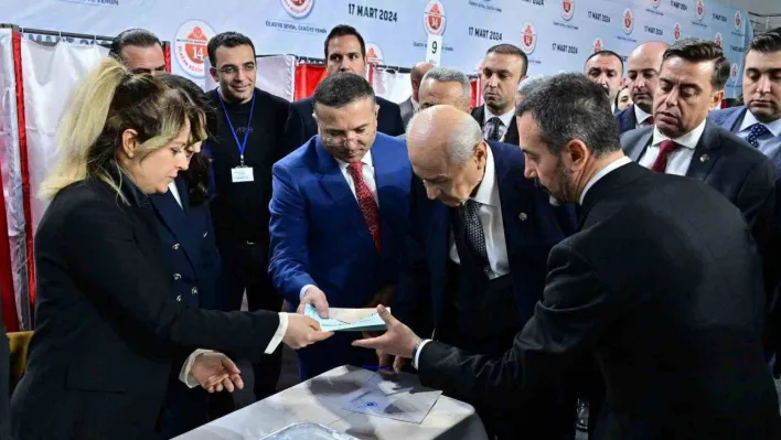 MHP 14. Olağan Büyük Kurultayı'nda oy verme işlemi başladı