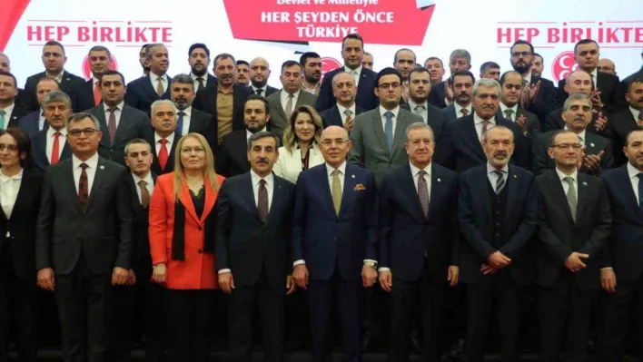 MHP Ankara Milletvekilleri Aday Tanıtım Toplantısı gerçekleştirildi