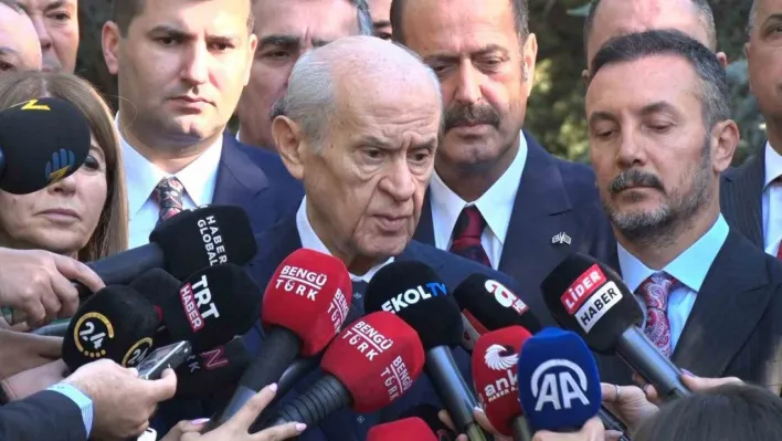 MHP Genel Başkanı Bahçeli: 'Cumhur İttifakı devam edecektir, bizde çatlama olmaz'