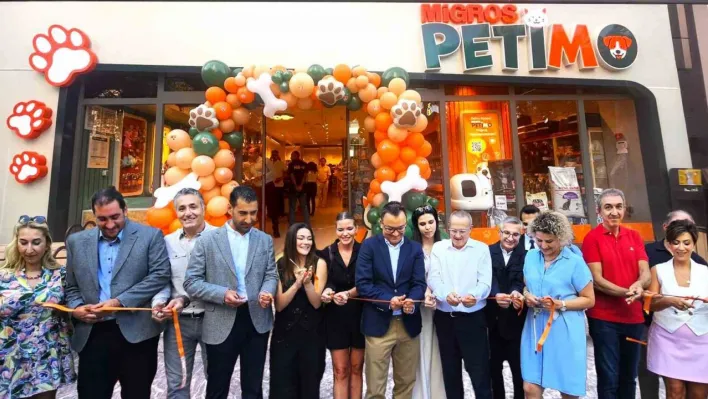 Migros'un evcil hayvan ürünlerine özel ilk mağazası Petimo açıldı