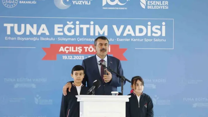 Milli Eğitim Bakanı Tekin: 'Türkiye'nin eğitim ortamlarının fiziki şartları OECD ortalamalarının üzerinde'