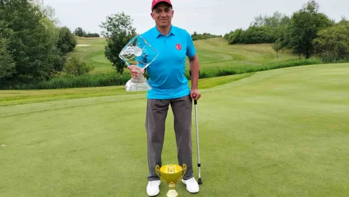 Milli golfçü Mehmet Kazan Çekya'da şampiyon oldu