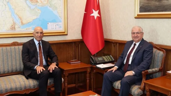 Milli Savunma Bakanı Güler, ABD'nin Ankara Büyükelçisi Barrack'la görüştü
