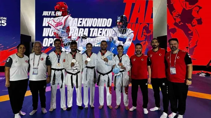 Milli sporculardan 2025 Dünya Para Taekwondo Open Challenge'da 5 madalya
