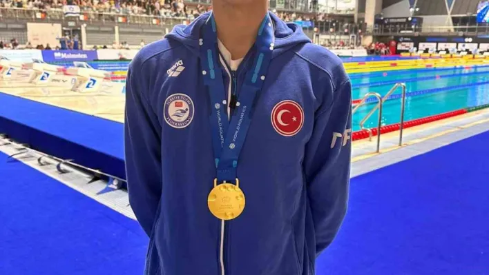 Milli yüzücü Kuzey Tunçelli'den bir altın madalya daha