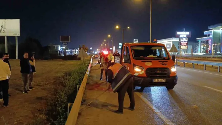 Motosikletler çarpıştı: 1'i ağır 6 kişi yaralandı