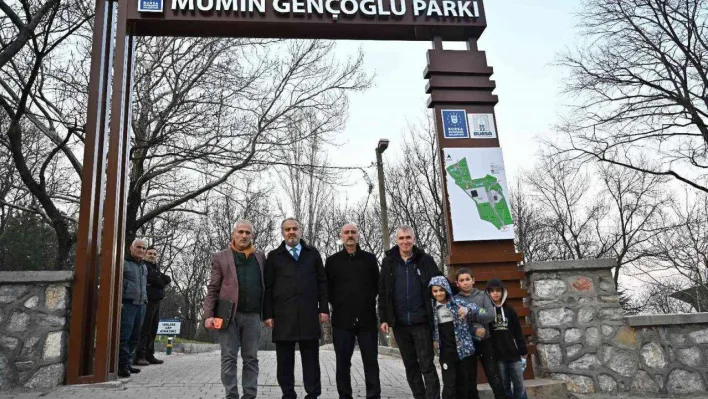 Mümin Gençoğlu Parkı Piremir'e yakıştı