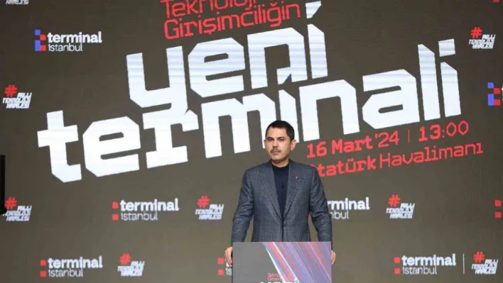 Murat Kurum Terminal İstanbul Tanıtım Toplantısı'na katıldı: 'Büyükşehir'in dijital dönüşüm ofisini burada konumlandıracağız'