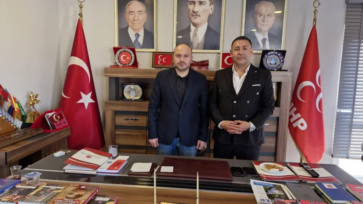 Murat Yıldız'dan MHP Silivri İlçe Başkanı Hakan Bakmaz'a Ziyaret