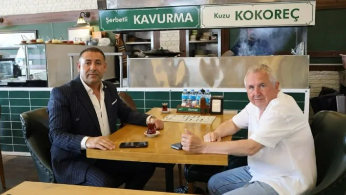 Murat Yıldız, Efsane Başkan Akgün Duru'yu Ziyaret Etti