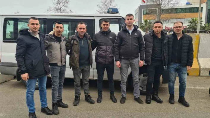 Muratlı'dan çarşı ve mahalle bekçileri Malatya'ya uğurlandı