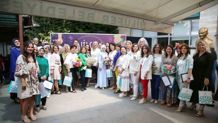 NİLSEM kursiyerlerinin eserleri göz kamaştırdı