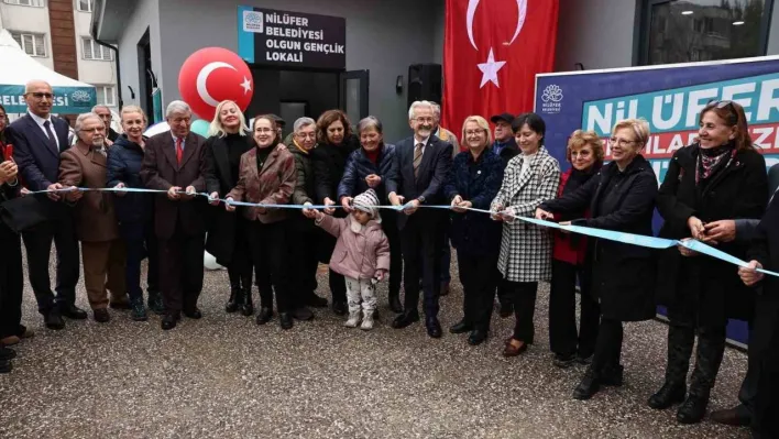 Nilüfer'de Emekliler Parkı ve Olgun Gençlik Lokali hizmete açıldı