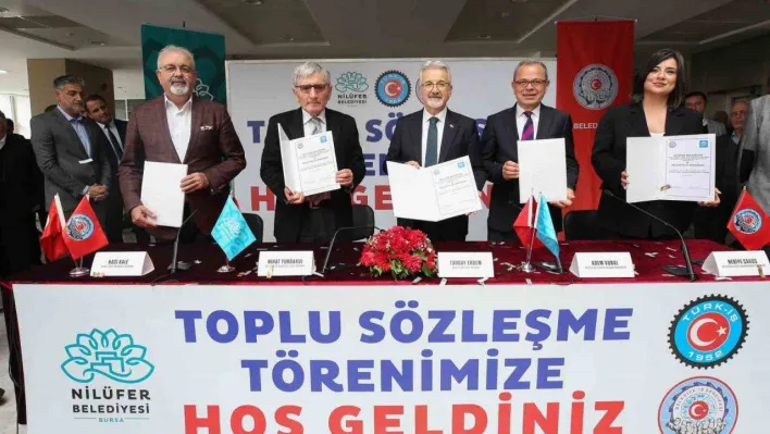 Nilüfer'de toplu sözleşme sevinci