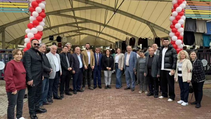 Nilüfer'in 7'nci giyim pazarı açıldı