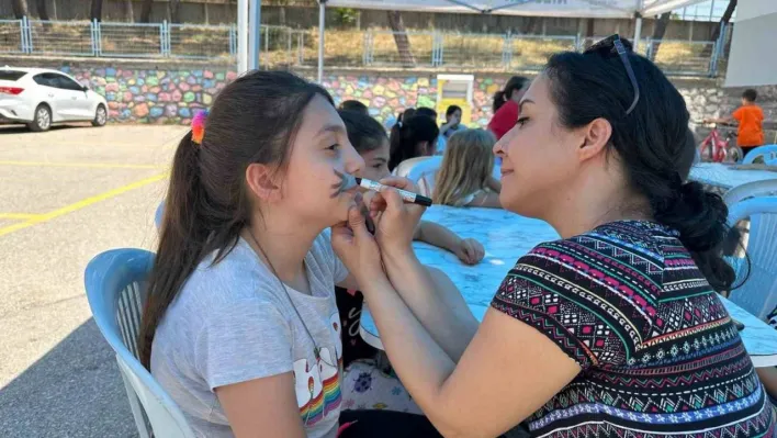 Nilüfer'in çocukları yaz atölyeleriyle şen şakrak