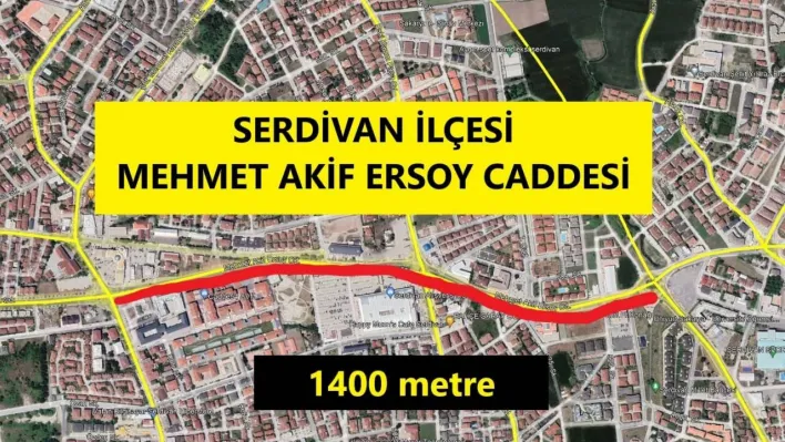 O cadde trafiğe kısmi olarak kapatılacak
