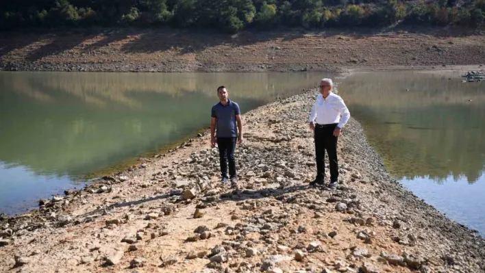 O ilçede büyük tehlike kapıya dayandı: 20 günlük suyu kaldı