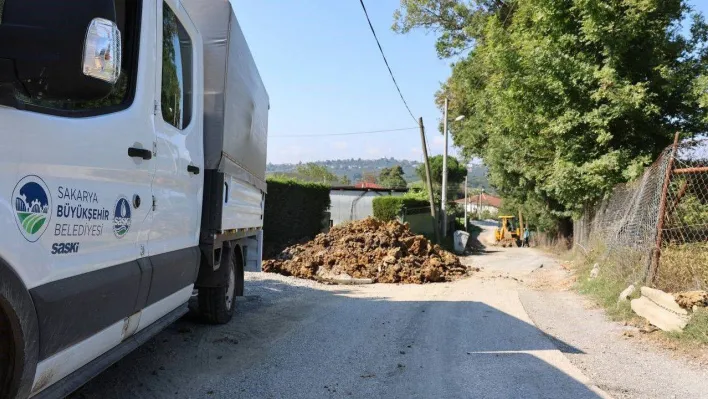 O mahalledeki 4 bin metrelik hat yenileniyor