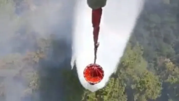 OGM: 'Çakaltepe mevkiinde, ormana sıçrayan yangına havadan ve karadan müdahale ediyoruz'