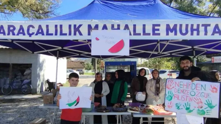 Öğrencilerden Gazze'ye destek: Hayır Panayırı düzenlendi