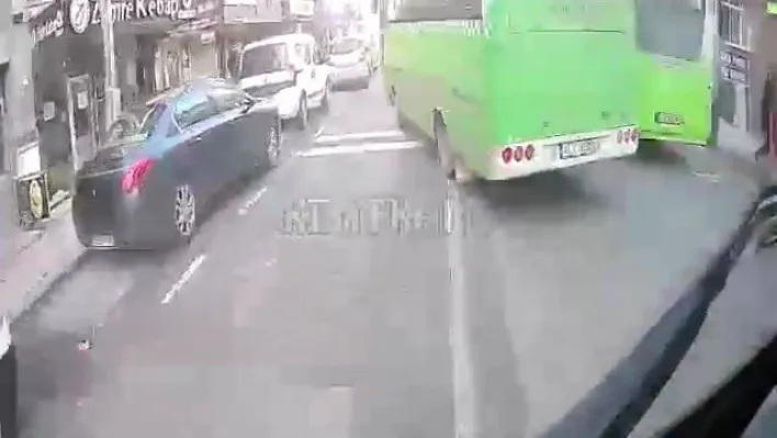 Ömer'e çarpıp kaçan özel halk otobüsünün sürücüsü yakalandı