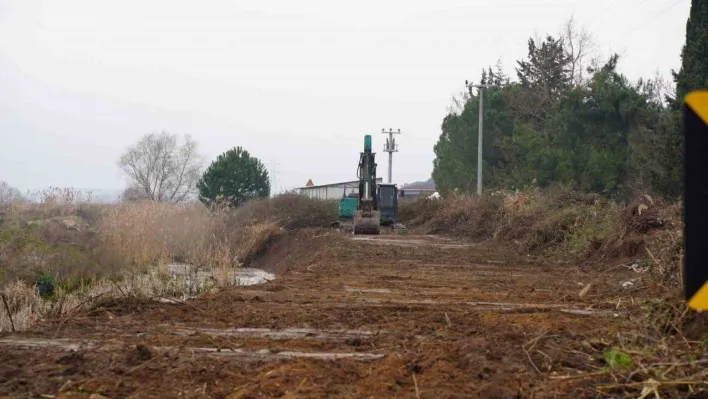 Orhangazi'de derelerde ıslah çalışması