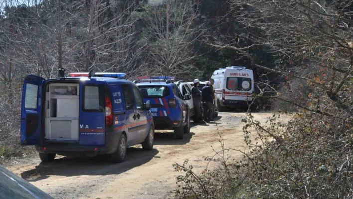 Ormanlık alanda park halindeki kamyonette başından vurulmuş halde bulundu