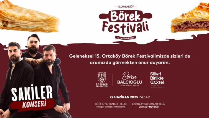 Ortaköy'de Börek Şöleni Başlıyor