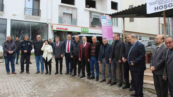 Osmaneli'nde depremzede vatandaşlar için hayır panayırı düzenlendi