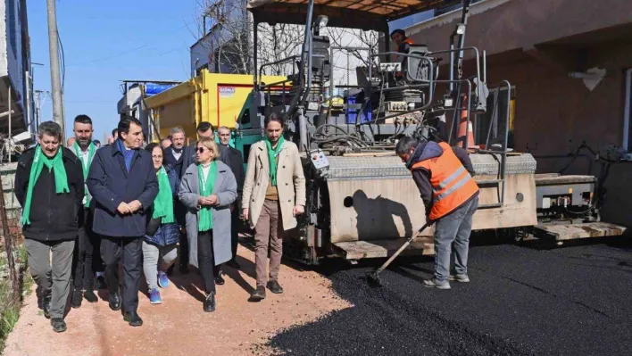 Osmangazi'de 15 sokağın yolları yenilendi