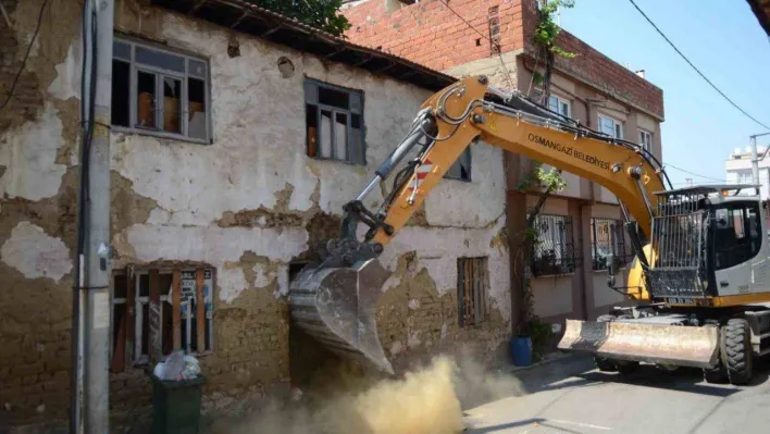 Osmangazi'den huzur veren yıkım