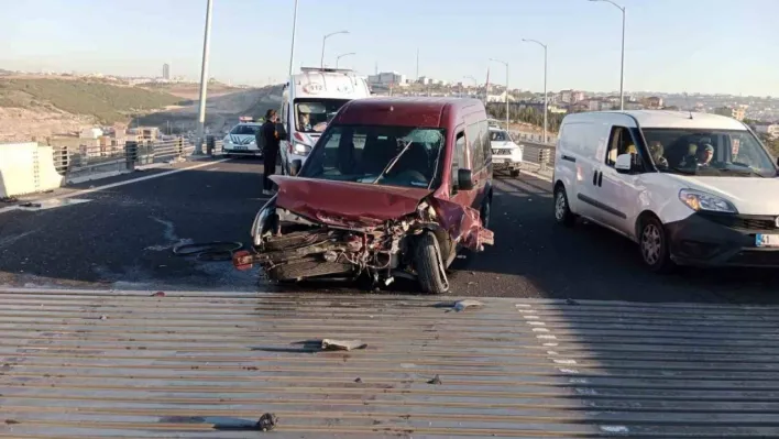 Osmangazi Köprüsü'nde zincirleme kaza: 9 yaralı