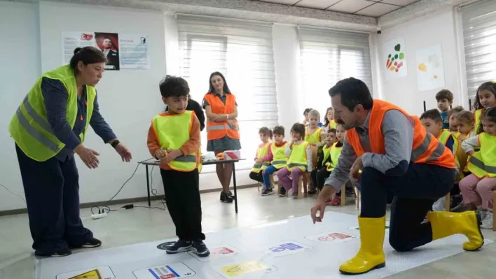 Osmangazi kreşlerinde miniklere iş güvenliği eğitimi