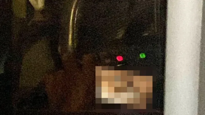 Otobüs şoförü seyir halinde müstehcen video izlerken yakalandı