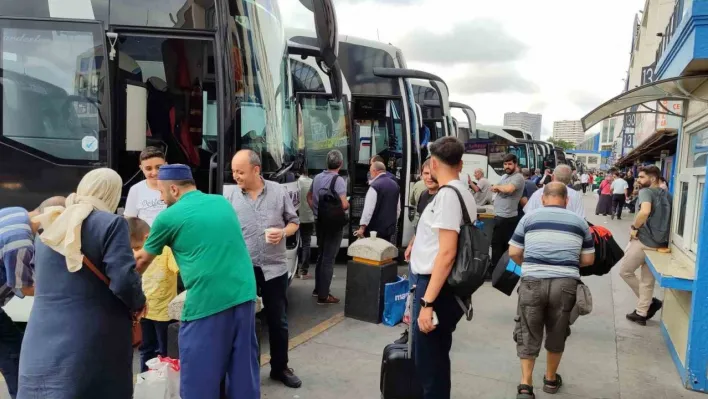 Otobüs yolculuklarında bu hafta sonu tatil dönüşü yoğunluğu bekleniyor