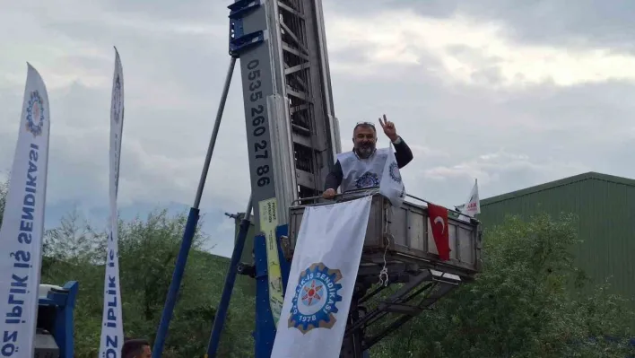 Öz İplik-İş Sendikası eylemlerine Karesi Tekstil'den engelleme