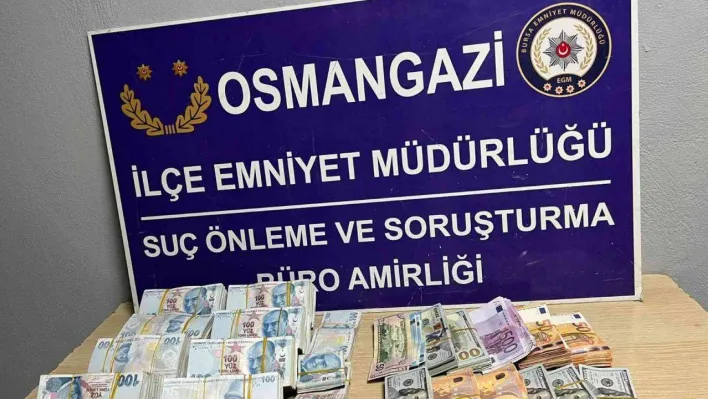 Bursa polisinden 120 bin dolarlık operasyon