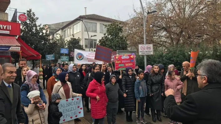 Özel gereksinimli bireyler günlerini böyle kutladı