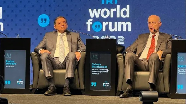 Pakistanlı Senatör Mandviwalla: 'Stagflasyon riskleri altında birçok ülkenin resesyondan kaçınması imkansız'