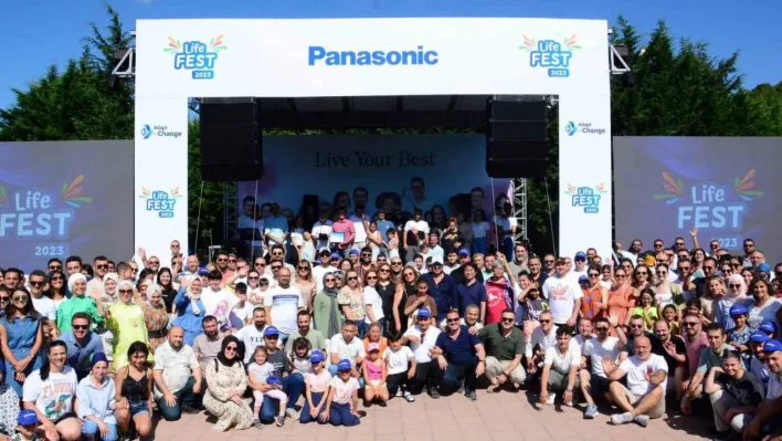 Panasonic Electric Works Türkiye çalışanları Life Fest organizasyonunda buluştu