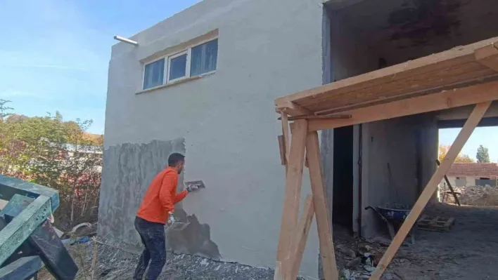 Pazaryeri köylerinde altyapı ve tadilat çalışmaları sürüyor