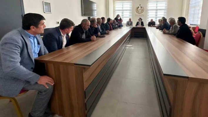 Pazaryeri'nde köylerin su sorunu masaya yatırıldı