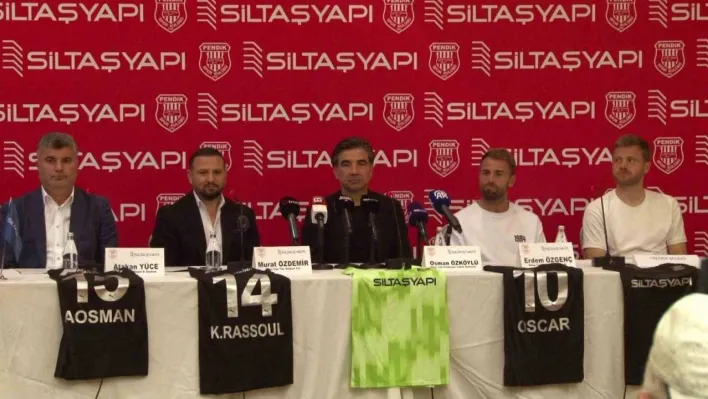 Pendikspor'un isim sponsoru Siltaş Yapı oldu