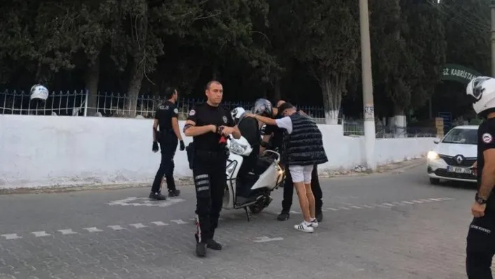 Polisin şok asayiş uygulaması