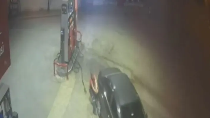 Pompacıyı şaşırtan o anlar kamerada