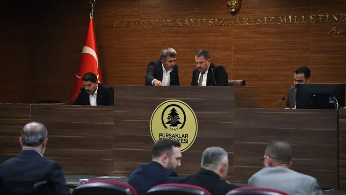 Pursaklar Belediyesi'nin '2026 Yılı Bütçesi' meclisten geçti