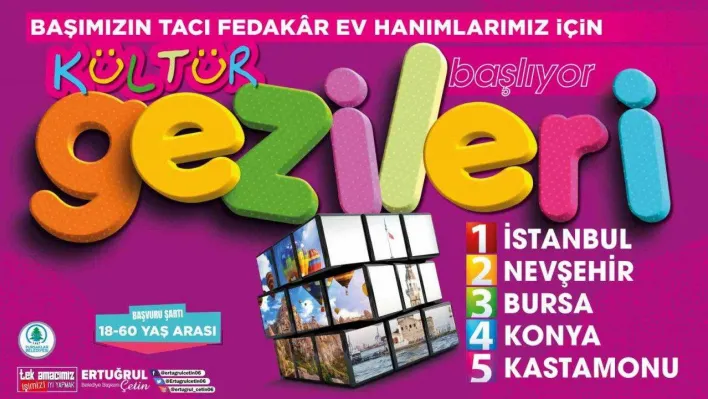 Pursaklar'da ev hanımlarına özel kültür gezileri başlıyor